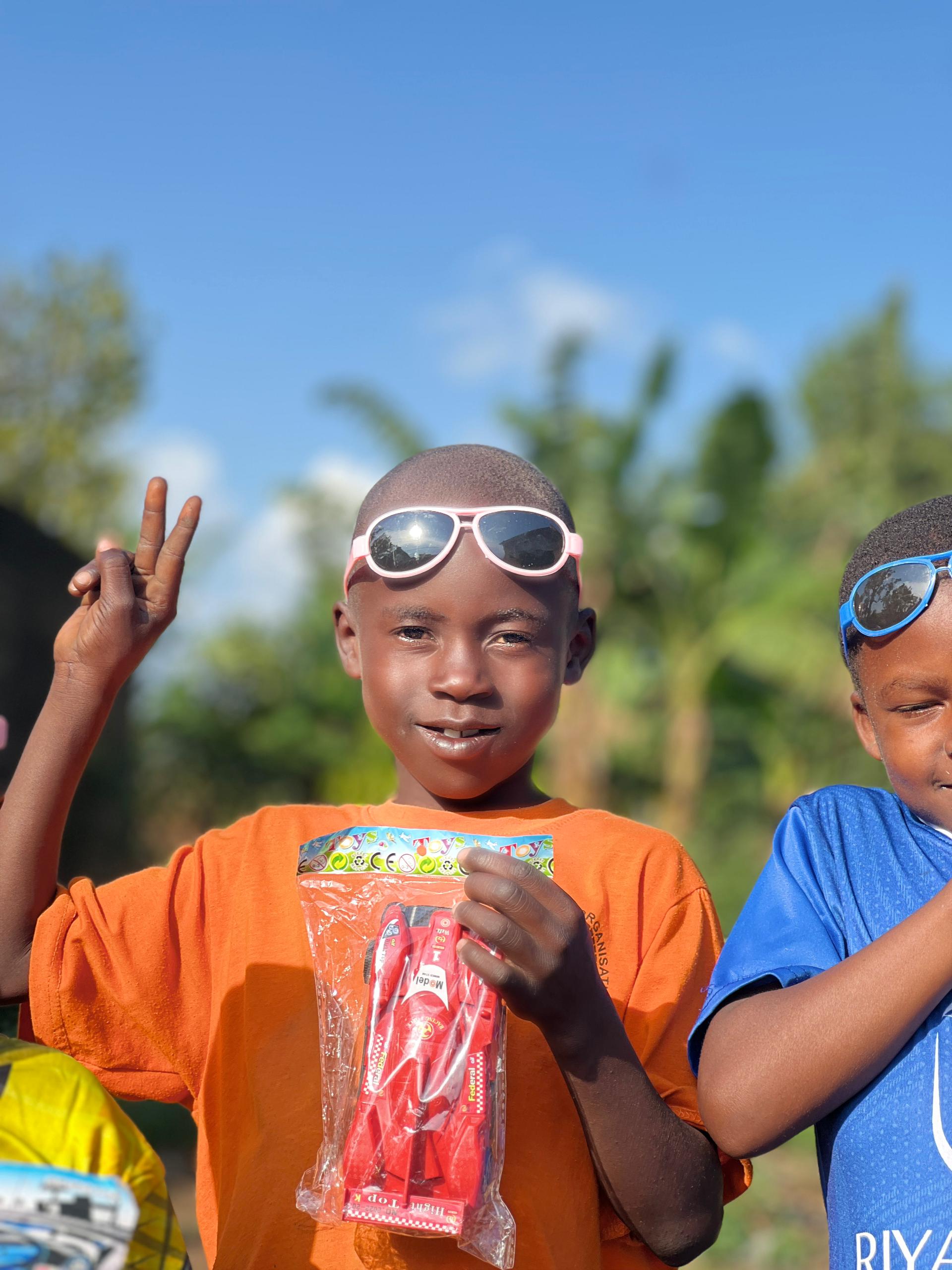 Children studying at HappyKids learning center
